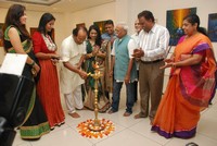 Krishnansh Painting Exhibition launch at Stater Art Gallery